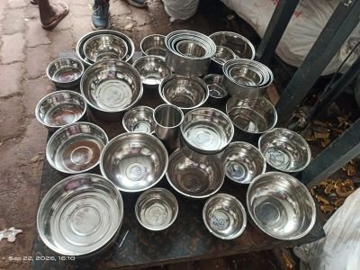 Rain Water or Inundation Damaged Stock of raw materials, WIP, finished goods, glass, PP bags, wooden ply, corrugated boxes and other materials